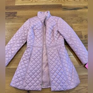Kate Spade NWT pink/purple jacket with bow in the back. Small